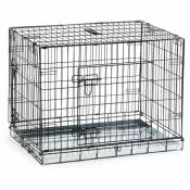 Cage pour chiens 78 x 55 x 61 cm Noir Beeztees Noir