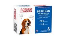 Clément Thékan Perfikan - Répulsifs pour insectes - pour chiens - 2,2 ml - pack de 4