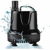 Pompe à eau d'aquarium, 600 l/h 18W Mini pompe à eau submersible ultra silencieuse pour étang, fontaine, aquarium, jardin - Gabrielle