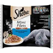 Sheba Mini Filets en sauce pour chat adulte – Nourriture