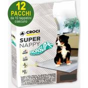 120 serviettes hygiéniques pour chiens Super Nappy