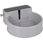 Fontaine a eau extérieur grise contenance 2.5 litres