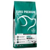 Lot Euro Premium pour chien 2 x 12 kg - Medium Adult
