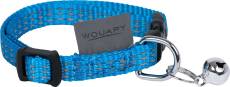 Collier Chat - Wouapy Collier nylon Protect Bleu -