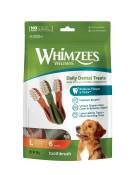 Friandises Chien - Whimzees Toothbrush L - 6 friandises