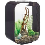 Aquarium décoratif 15l avec cadre noir Oase Life 15