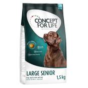 Offre d'essai : croquettes Concept for Life 1 kg ou 1,5 kg pour chien - Large Senior (1,5 kg)
