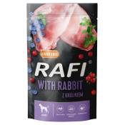 Rafi Dog paquet favorable, 20 x 500 g - Lapin