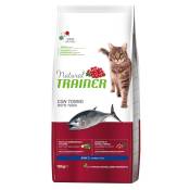 10 kg de nourriture pour chat Natural Trainer Adult Tuna sec