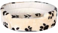 Charly Oval Beige lit ovale pour chiens 65x55 cm Trixie