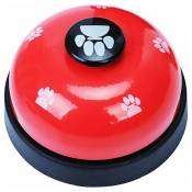 Groofoo - Animal Domestique D'entranement Cloches Desk Bell Appel Bell Jouets Interactifs pour Chien Chiot Dner Repas Sonnettes d'apprentissage De La