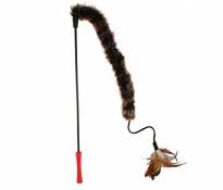 M-PETS Gigwi Feather Teaser Catwand W/Natural Feather
