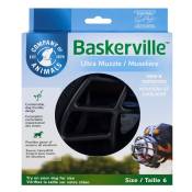 Muselière pour chien noire caoutchouc thermoplastique Baskerville Ultra – Taille 6