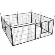 Parc enclos cage pour chiens chiots animaux de compagnie