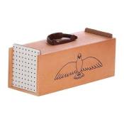 Boîte de transport en bois pigeons 2 départements