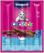 Cat-Sticks Minis Saumon-Truite (3 Unités) 3 Bâtonnets