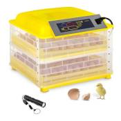 incubato Couveuse à œufs - 112 œufs - Mire-œuf inclus- Entièrement automatique