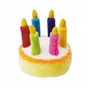 Multipet en Peluche 14 cm Musical gâteau d'anniversaire