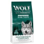 2kg The Taste Of The Mediterranean Wolf of Wilderness Croquettes chien + 1 kg offert !