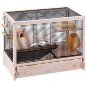Ferplast Cage en bois FSC pour hamsters HAMSTERVILLE,