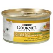Gourmet Gold Patè poulet, carottes et courgettes Purina 85 grammes