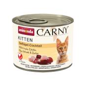 Lot Animonda Carny Kitten 12 x 200 g pour chaton -