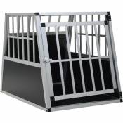 Helloshop26 - Cage pour chien avec une porte 65 x 91 x 69,5 cm noir - Noir