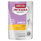 Lot animonda Integra Protect Adult Diabetes 48 x 85 g pour chat - poulet