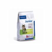 Virbac - Croquettes hpm Junior Neutered pour chat Sac 400 g