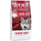 2x12kg Crimson Sunset agneau chèvre Wolf of Wilderness - Croquettes pour chien