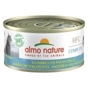 Almo Nature HFC Complete 6 x 70 g pour chat - maquereau,