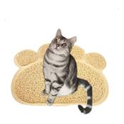 Coussin de litière pour chat Napperon pour animaux de compagnie Coussin de pied pour chat Coussin de litière pour chat Coussin de toilette pour chat