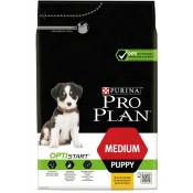 Croquettes Pro Plan Puppy Médium optistart : 3 kg