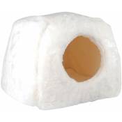 Igloo Pour Chat Pelty Couleur : Blanc - Blanc