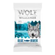 Offre découverte Croquettes Wolf of Wilderness sans céréales pour chien - Adult Blue River, saumon (100 g)