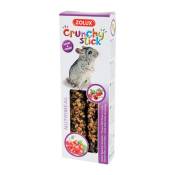 Zolux - Crunchy stick pour chinchillas saveur églantine et groseilles
