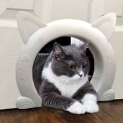Lablanc - Chatière, porte intérieure, chatière, chatière pour chats jusqu'à 10 kg, tunnel pour chat pour portes de chambre