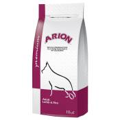 10 kg de nourriture pour chien Arion premium agneau & riz sec