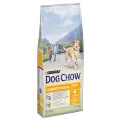 14kg PURINA Dog Chow Complet/Classic, poulet - Croquettes