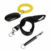 KSTE 3pcs ultrasons Dog Training Whistle + Dressage