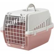Savic - Cage de transport Trotters rose Taille : s