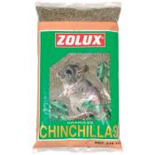 Zolux - Granulés composé 2 kg pour chinchillas Marron