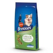 2x15kg Brekkies Complete poulet - Croquettes pour chien