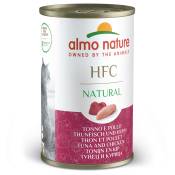 24x140g thon, poulet HFC Almo Nature Nourriture humide
