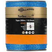 Gallagher - Ruban Turboline bleu 12,5 mm x 200 m pour