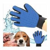 Live House - Peigne pour poils d'animaux domestiques Gant de nettoyage pour chiens et chats dégraissant main gauche Protéger