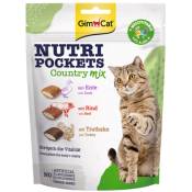 3x150g GimCat Nutri Pockets Country-Mix - pour chat