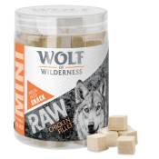 60g Friandises Wolf of Wilderness Mini RAW filet de poulet - pour chien