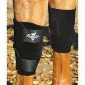 Complément des protège-tibias pour éviter les bosses et les contusions causées par les bottes du modèle genou à genou.