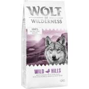 12kg Adult Wild Hills Wolf of Wilderness, canard - Croquettes sans céréales